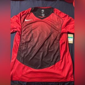 Nike Total 90 Dri-Fit Soccer Jersey Red Men’s Size X-Large Loose Fit HV1178-687